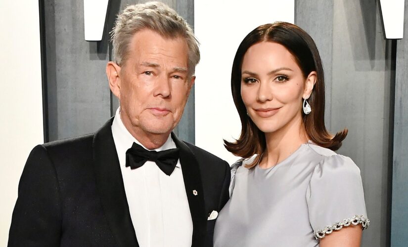 Katharine McPhee says husband David Foster is ‘annoyed’ that she announce son’s name