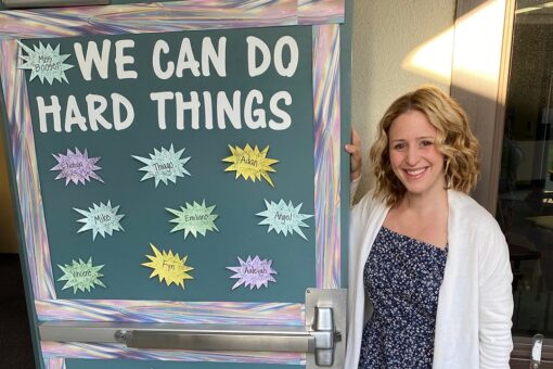 California teacher sings affirmations ahead of tests to inspire students