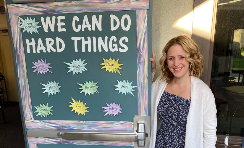 California teacher sings affirmations ahead of tests to inspire students