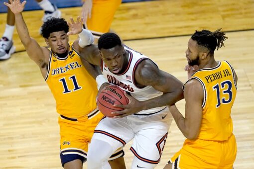 Top-seeded Illinois cruises past Drexel 78-49 to open NCAAs
