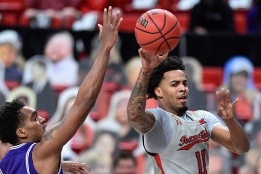 Edwards helps No. 18 Texas Tech roll to 69-49 win over TCU
