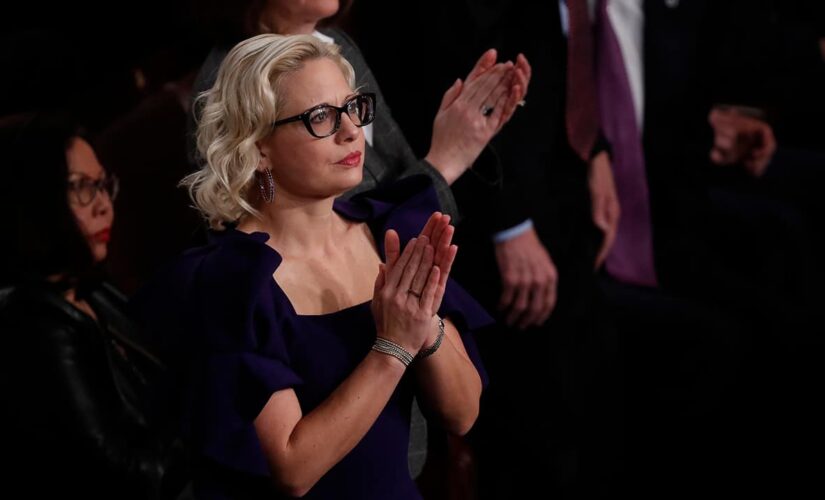 Arizona Sen. Sinema targeted by conservatives in effort to stall contentious Dem-backed voting bill