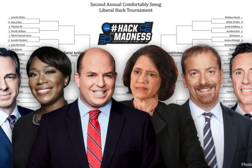 ‘Liberal Hack Tournament’ brackets announced, stars from CNN, MSNBC compete for ‘hack’ royalty
