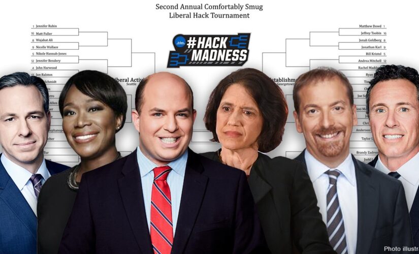 ‘Liberal Hack Tournament’ brackets announced, stars from CNN, MSNBC compete for ‘hack’ royalty