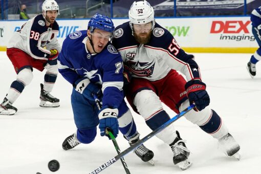 Blue Jackets beat Lightning 3-1, snap 4-game winless skid