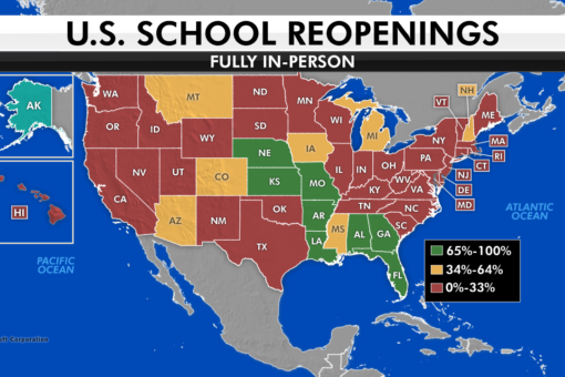 Where are schools reopening from coronavirus closures? See the map
