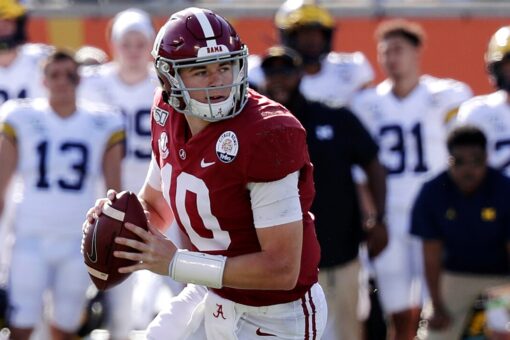 Alabama’s Mac Jones is top quarterback in 2021 NFL draft class, June Jones reiterates