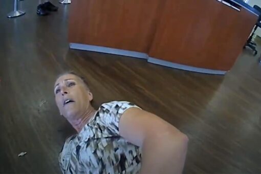 Texas 65-year-old woman arrested after refusing to mask up or leave Galveston bank, bodycam shows