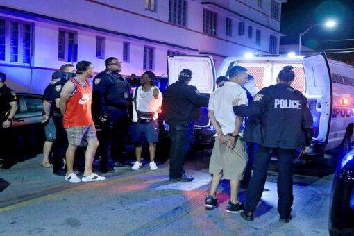 Miami Beach police arrest more than 50 people during spring breaker raucous