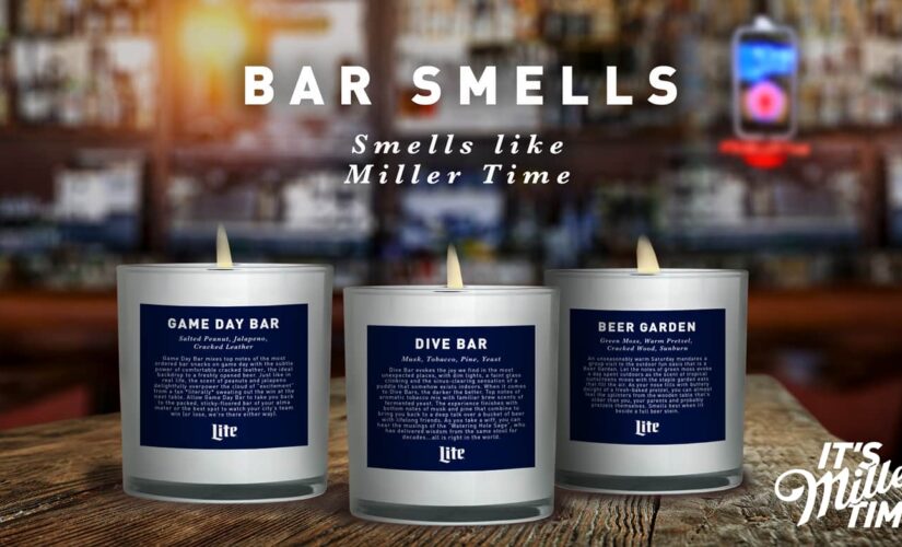 Miller Lite now selling bar-scented candles