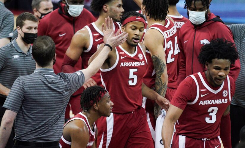 Moody leads No. 12 Arkansas past South Carolina 101-73