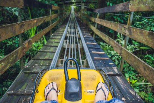 Guest on Tennessee mountain coaster injured after flying out of cart, landing on track
