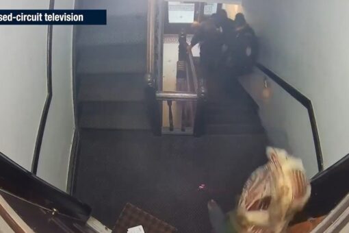 NYC police officers shot while responding to call in Brooklyn, video shows