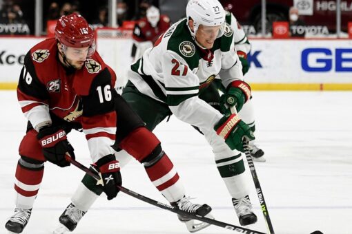 Kahkonen makes 31 saves in shutout as Wild blank Coyotes 3-0