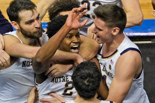 Notre Dame closes on 17-2 run, tops Wake Forest on Wertz’s 3
