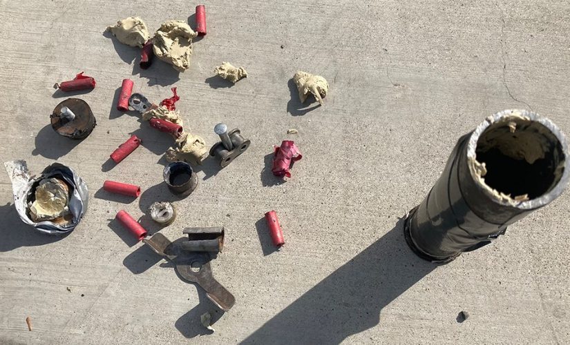 California deputies find loaded pipe bomb, homemade gun at elementary school