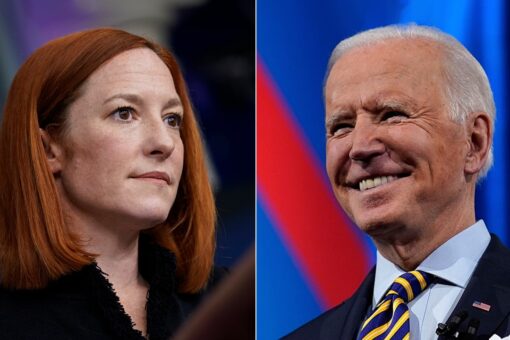 Jen Psaki dodges question about whether Biden saw doctor after fall