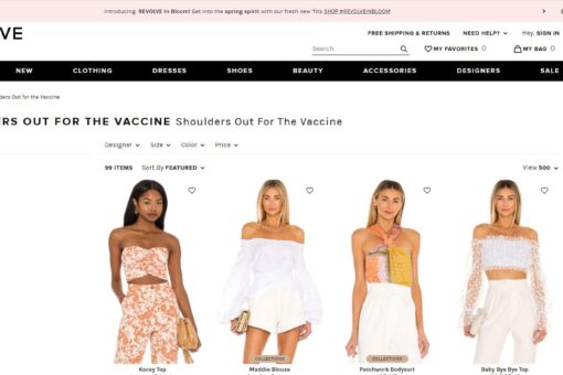 ‘Vaccine ready’: Fashion brand Revolve mocked for shirt section