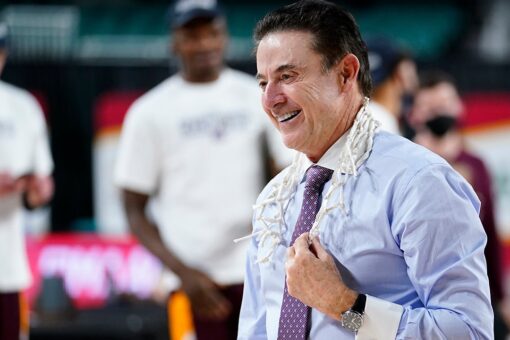 Rick Pitino back in NCAA Men’s Basketball Tournament with 5th team