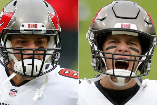 Rob Gronkowski pranks Tom Brady on FaceTime leaving the QB ‘confused’