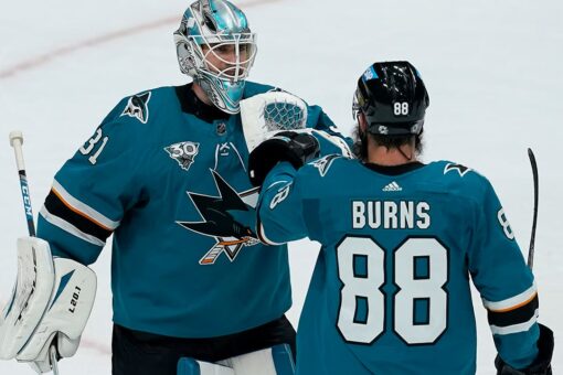 Jones helps Sharks sweep series vs Kings with 4-2 win