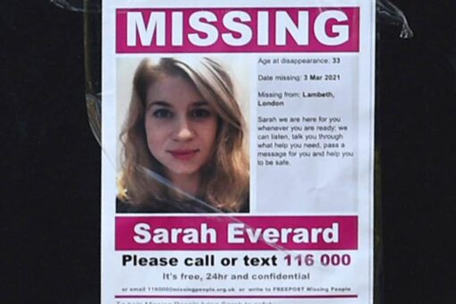 Missing UK woman seen in security video walking alone