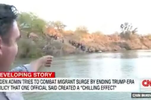 Progressive news outlet alleges CNN may have aired ‘staged’ migrant crossing of Rio Grande