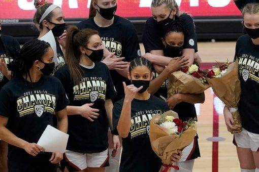No. 4 Stanford beats California 72-33 for 11th straight win