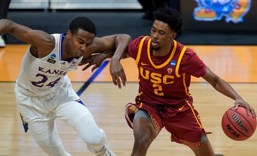 Mobley Bros. lead No. 6 seed USC to 85-51 rout of Kansas