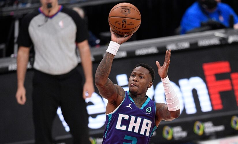 Rozier scores 27 points, leads Hornets past Wizards 114-104