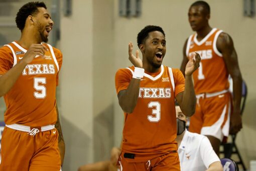 No. 15 Texas keeps road roll going with 76-64 win over TCU