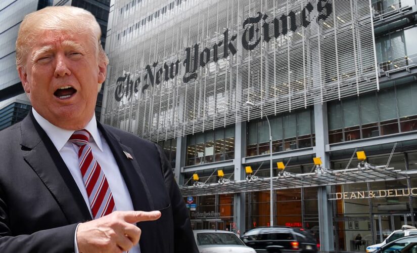 Trump congratulates Project Veritas on ‘big win’ in ongoing lawsuit against New York Times
