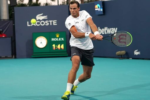 Canadian tennis player Vasek Pospisil apologizes for profanity-laced tirade blasting ATP chairman