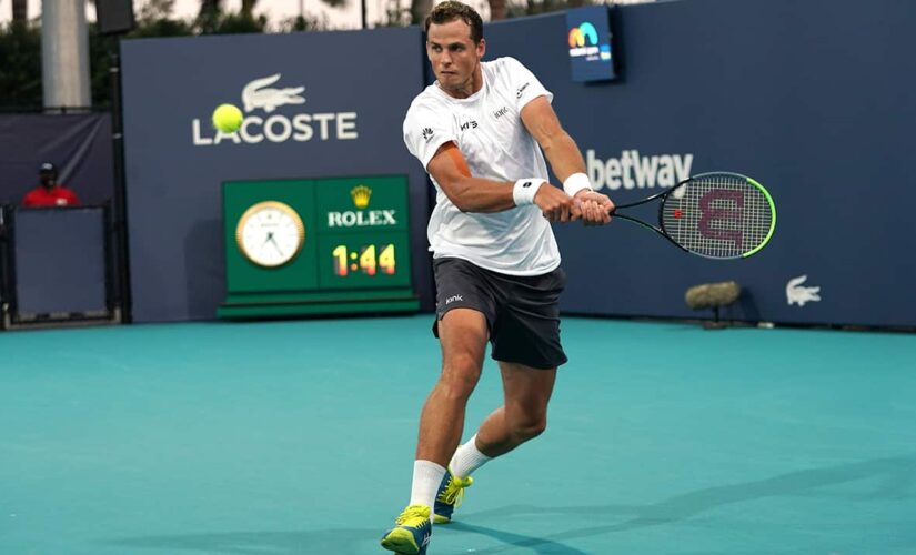Canadian tennis player Vasek Pospisil apologizes for profanity-laced tirade blasting ATP chairman