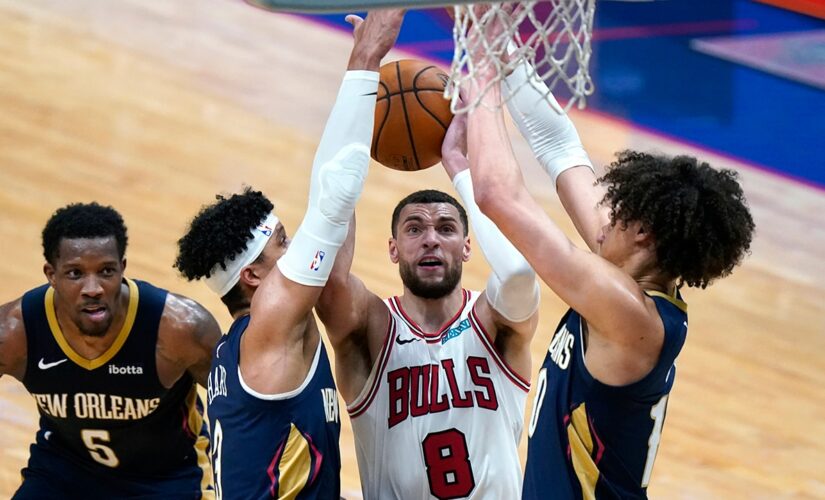 LaVine’s 36 points lift Bulls past Pelicans 128-124