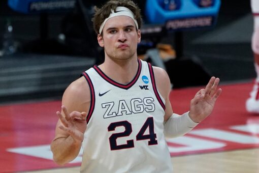 Kispert, Gonzaga roll past Norfolk State 98-55 in NCAAs