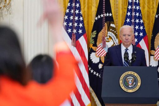 Reporters fail to ask Biden about COVID, reopening schools, Boulder shooting, Russia at first press conference