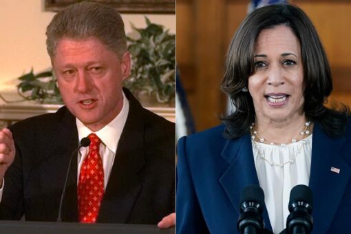 Kamala Harris to hold discussion with Bill Clinton on ’empowering women and girls,’ igniting criticism