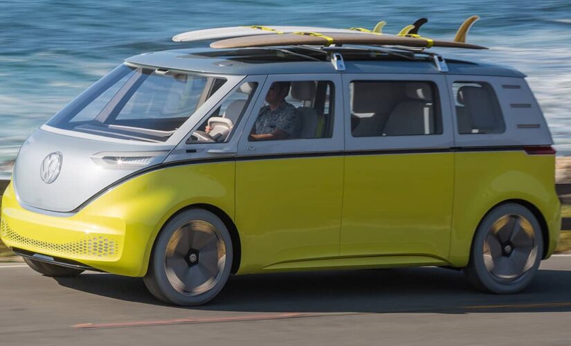 VW’s retro ID.Buzz electric minivan launching in 2023