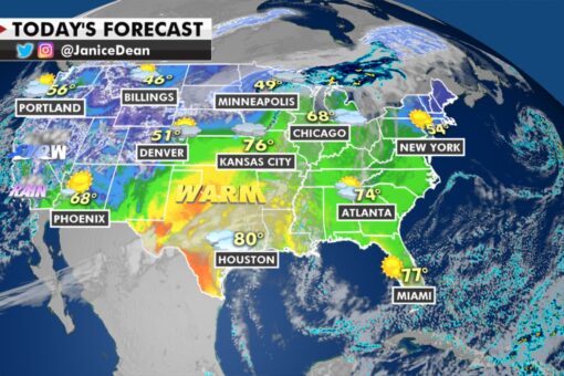 National weather forecast: Wintry weather returns while hail, isolated tornadoes are possible