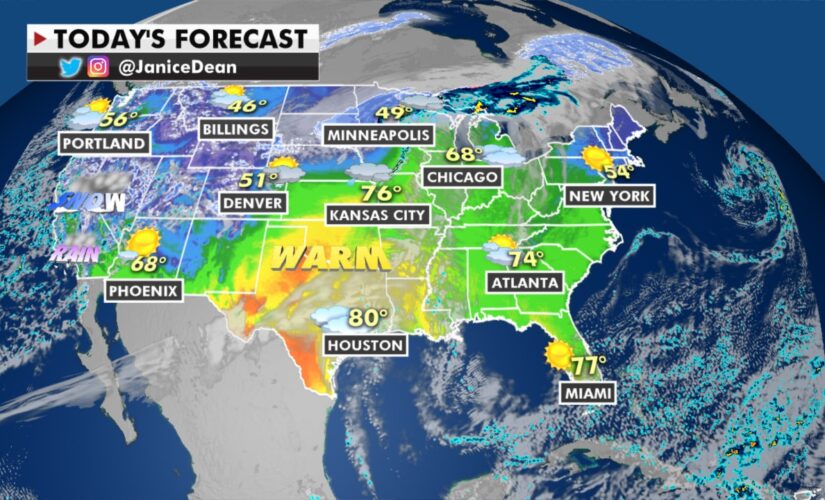 National weather forecast: Wintry weather returns while hail, isolated tornadoes are possible