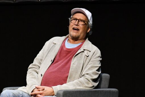 Chevy Chase at home following five-week hospital stay for a ‘heart issue’