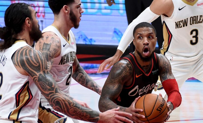 Lillard has 36 as Blazers beat Pelicans again, 101-93
