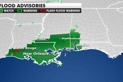 National weather forecast: Severe storm risk issued for Gulf Coast