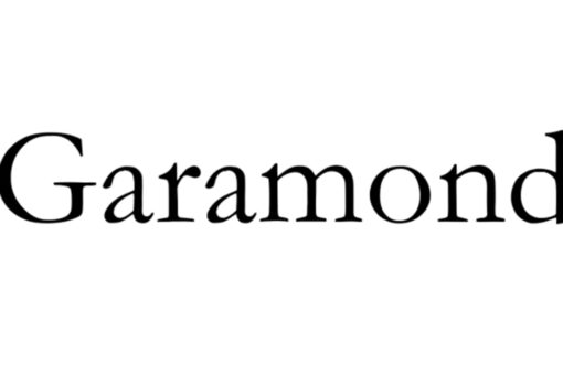 What is Garamond font?