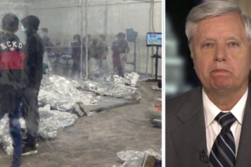 Graham blasts ‘Biden administration s—show’ at border, demands president, VP ‘get off your a–‘