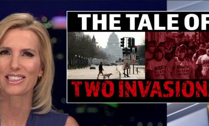 Tale of two invasions: Ingraham says Dems ignore real border crisis while hyping threats to Capitol