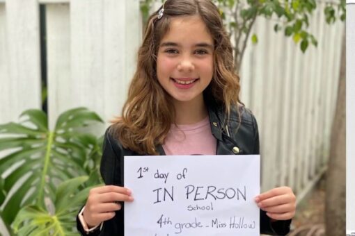 California fourth grader cries tears of joy at news she’s returning to the classroom