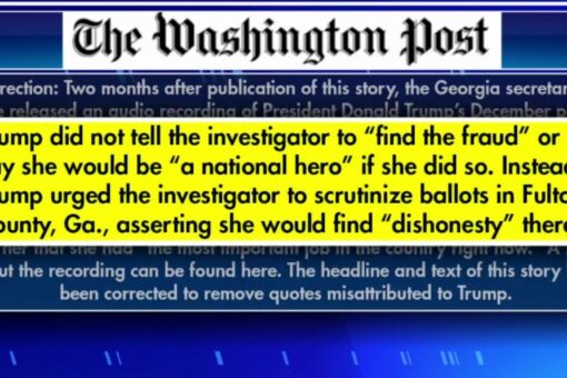 Gutfeld on the Washington Post admitting to misquoting Trump