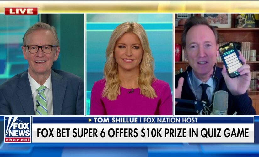 Tom Shillue announces this week’s FOX Bet Super 6 Quiz Show questions